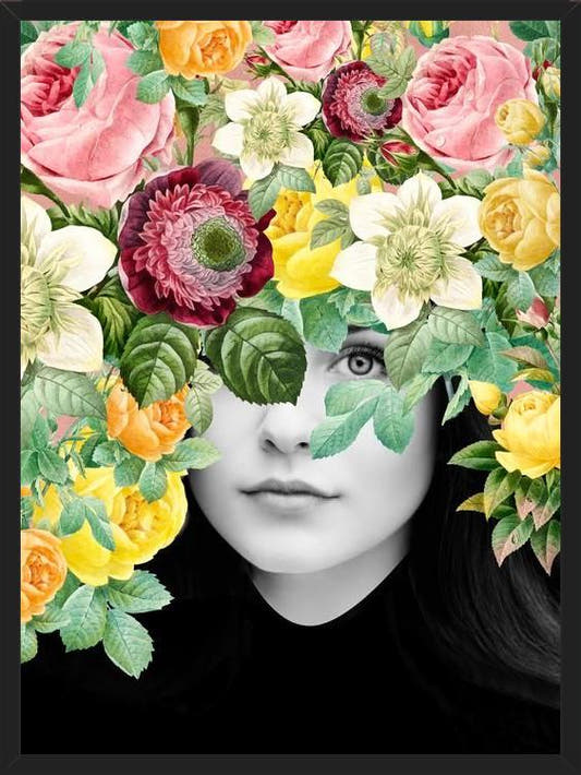 Cuadro The Girl And The Flowers