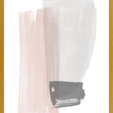 Cuadro Brushstrokes in gray and pink I