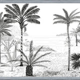 Cuadro Palmeras B&W