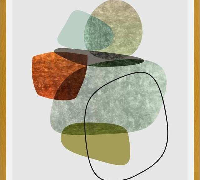 Cuadro Abstract Composition 823
