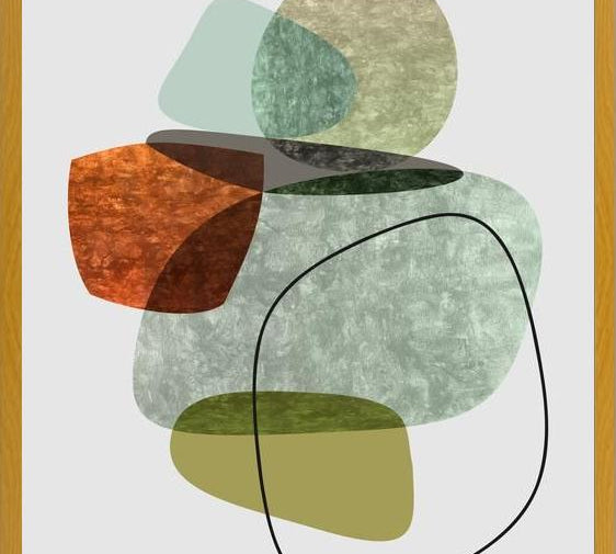 Cuadro Abstract Composition 823