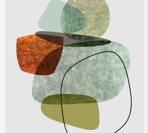 Cuadro Abstract Composition 823