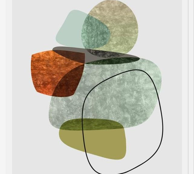 Cuadro Abstract Composition 823