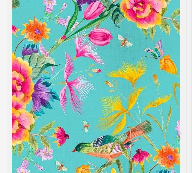 Cuadro Summer Joy in blue