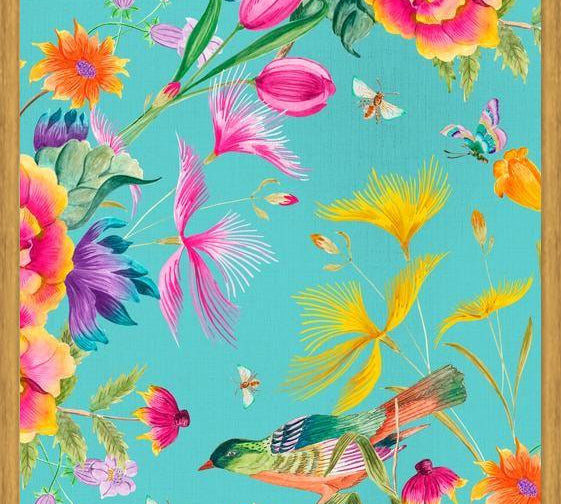 Cuadro Summer Joy in blue