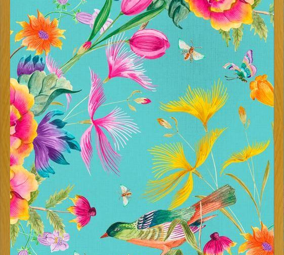 Cuadro Summer Joy in blue
