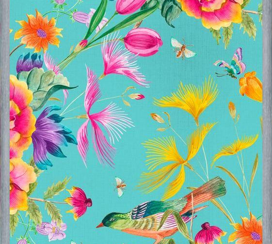 Cuadro Summer Joy in blue