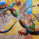Canvas Geckos al infinito