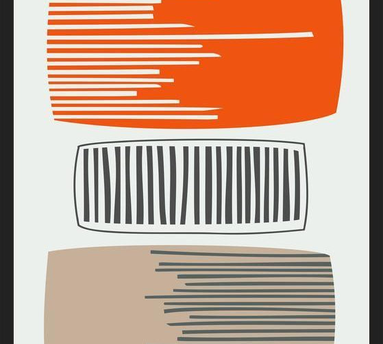 Cuadro Abstract Composition 1047