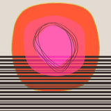 Canvas Modern Abstract Sunset 1