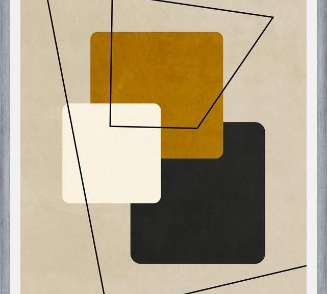 Cuadro Geometric Art - Gold 02