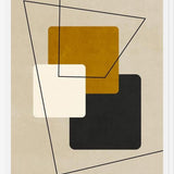 Cuadro Geometric Art - Gold 02