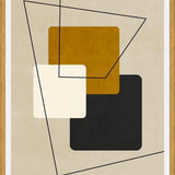 Cuadro Geometric Art - Gold 02