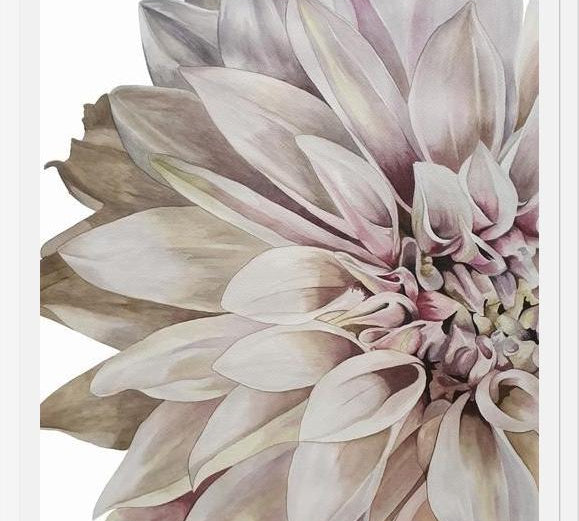 Cuadro Flor Dalia 2