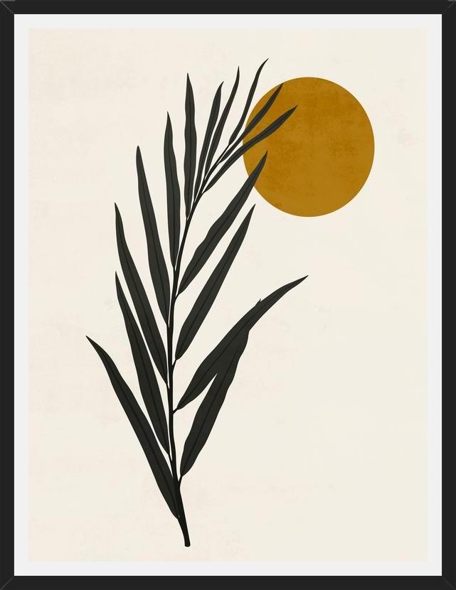Cuadro LEAF AND SUN - 01