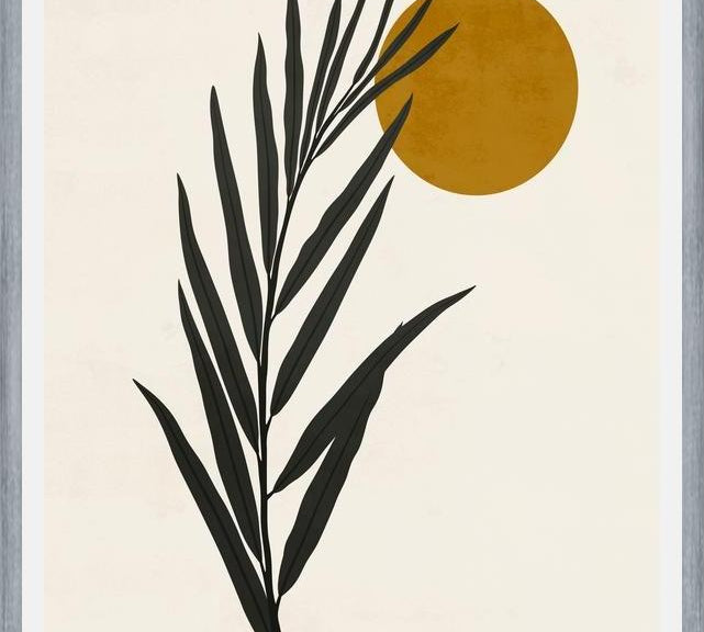 Cuadro LEAF AND SUN - 01