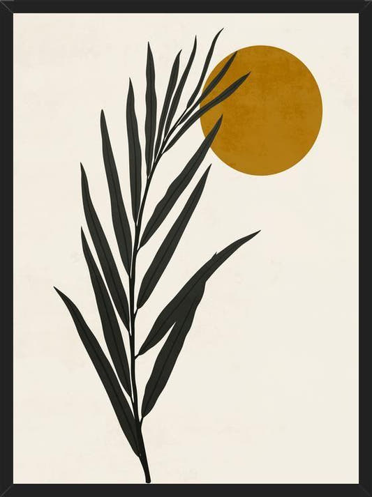 Cuadro LEAF AND SUN - 01
