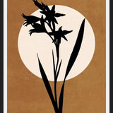 Cuadro FLOWER AND MOON