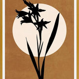 Cuadro FLOWER AND MOON