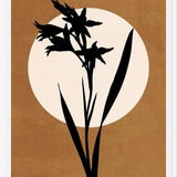 Cuadro FLOWER AND MOON