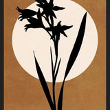 Cuadro FLOWER AND MOON