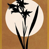 Cuadro FLOWER AND MOON