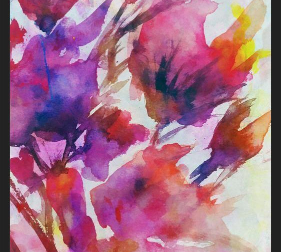 Cuadro Dancing Flowers 2
