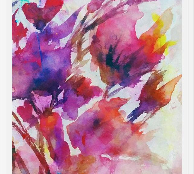 Cuadro Dancing Flowers 2