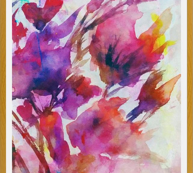 Cuadro Dancing Flowers 2