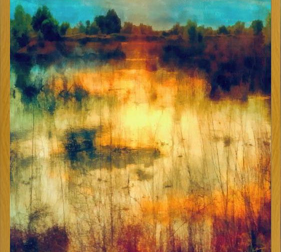 Cuadro Reflections on the Lake