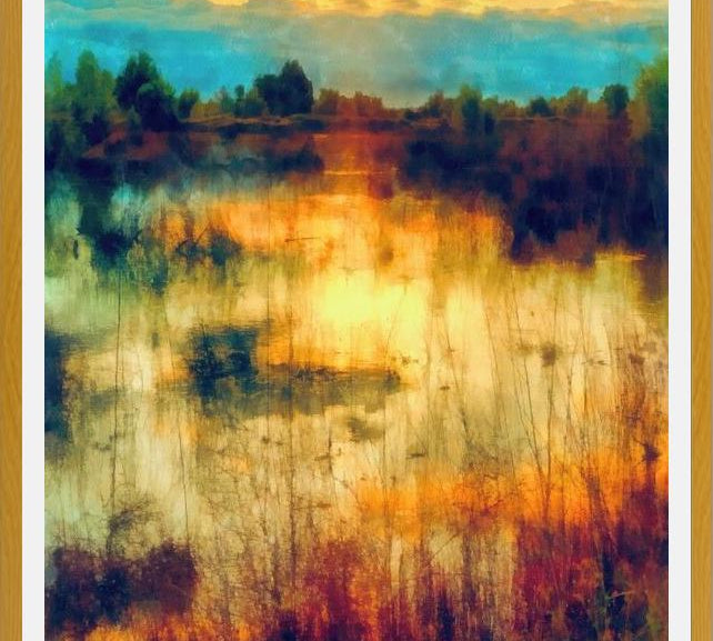 Cuadro Reflections on the Lake