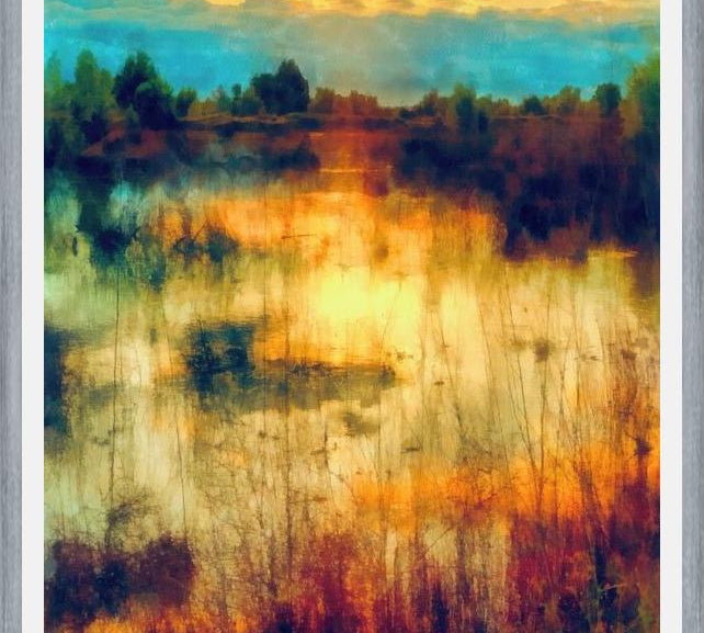 Cuadro Reflections on the Lake