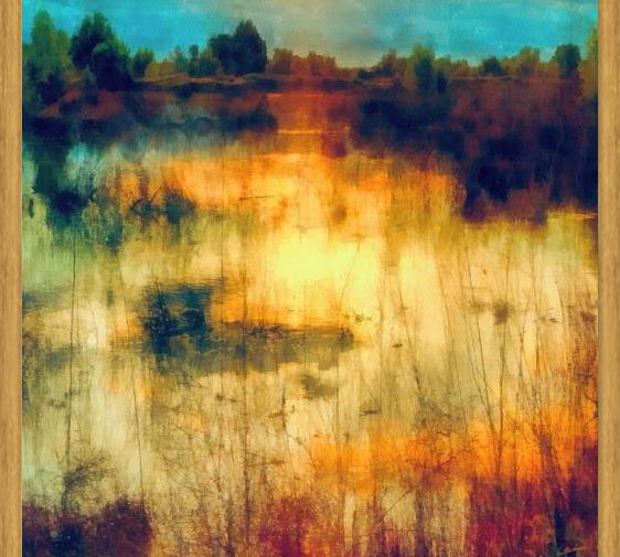 Cuadro Reflections on the Lake