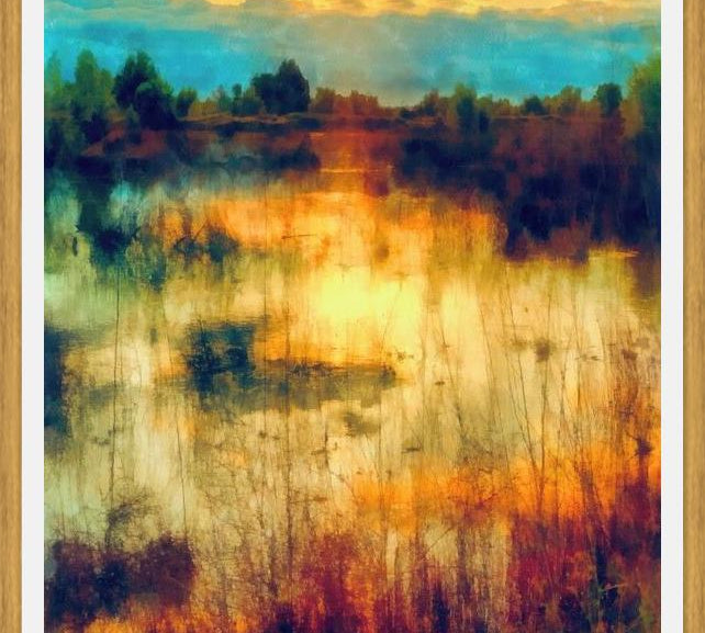 Cuadro Reflections on the Lake