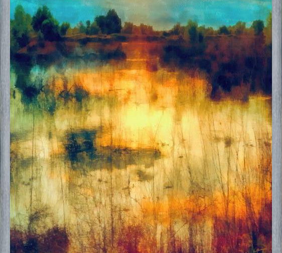 Cuadro Reflections on the Lake