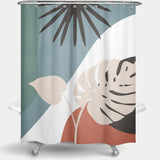 Cortina de Baño Leaves Boho IV