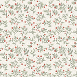 Mantel de Hule Botanical Red