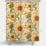 Cortina de Baño Sunflowers
