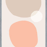 Cuadro Simple shapes in soft tones 1
