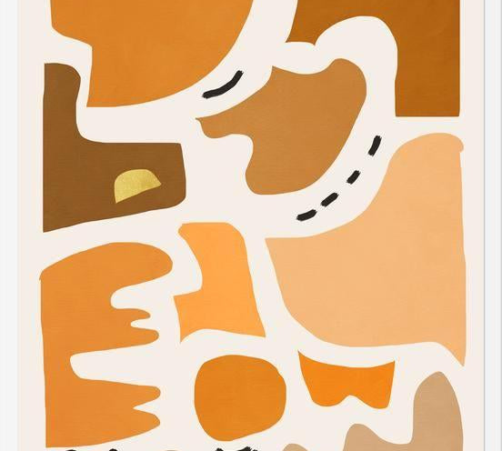 Cuadro Paper cuts & colors 3