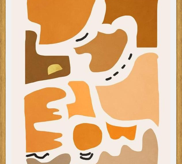 Cuadro Paper cuts & colors 3