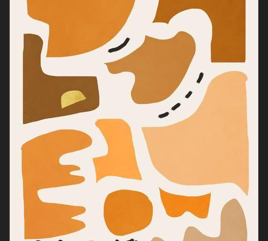 Cuadro Paper cuts & colors 3