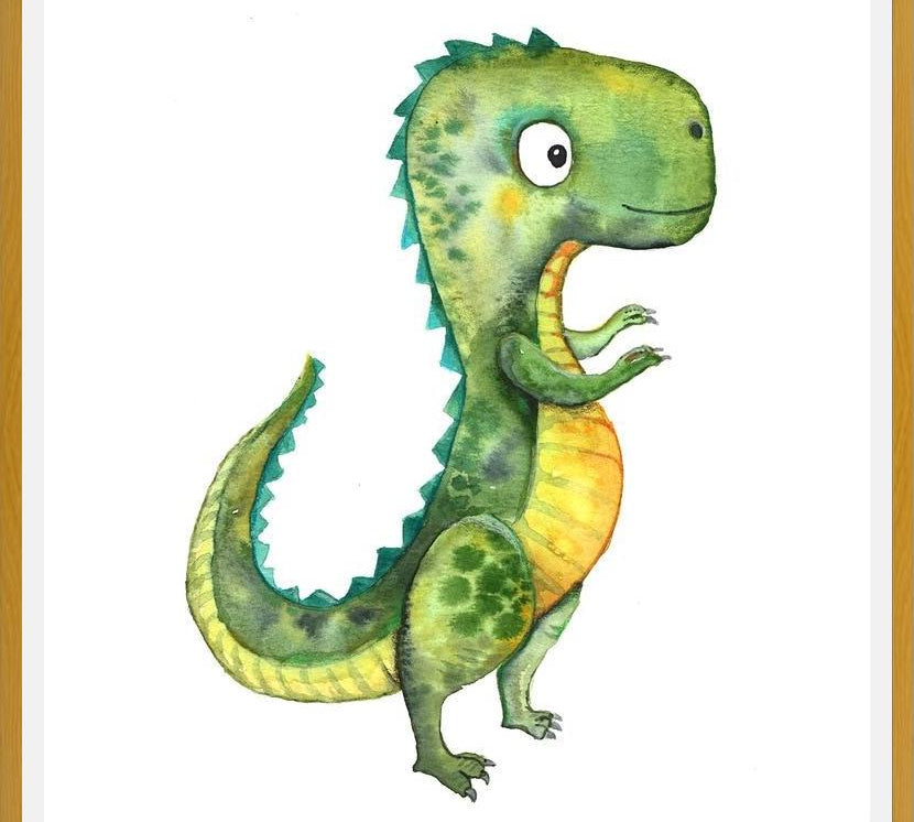 Cuadro El Tiranosaurio Rex