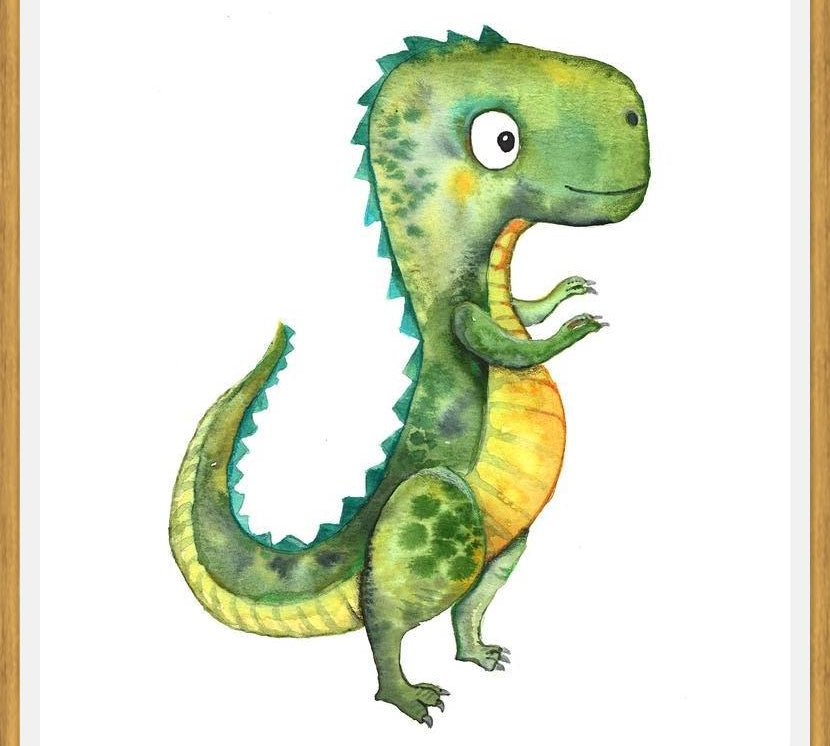 Cuadro El Tiranosaurio Rex