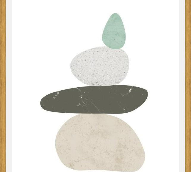 Cuadro Pebbles in balance 2