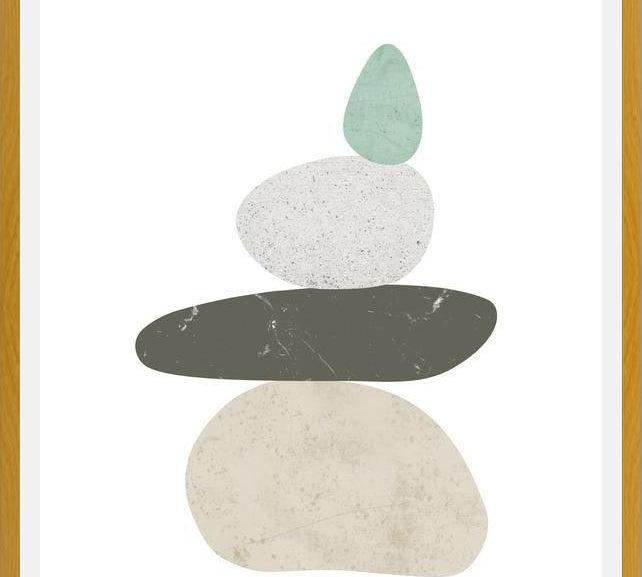 Cuadro Pebbles in balance 2