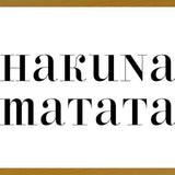 Cuadro Hakuna Matata