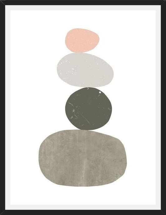 Cuadro Pebbles in balance 1