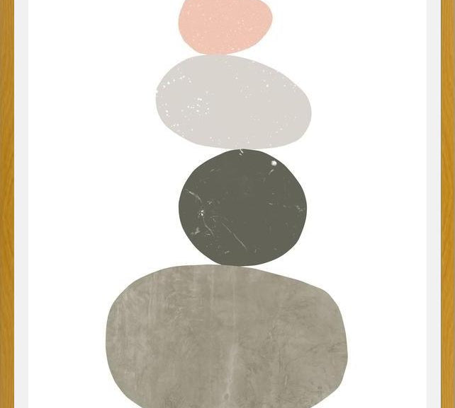 Cuadro Pebbles in balance 1