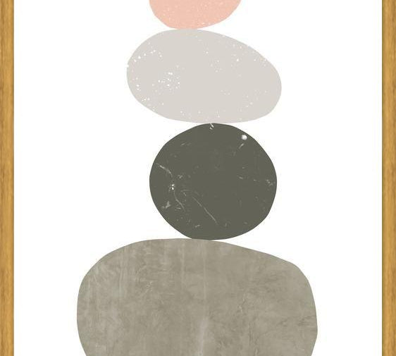 Cuadro Pebbles in balance 1